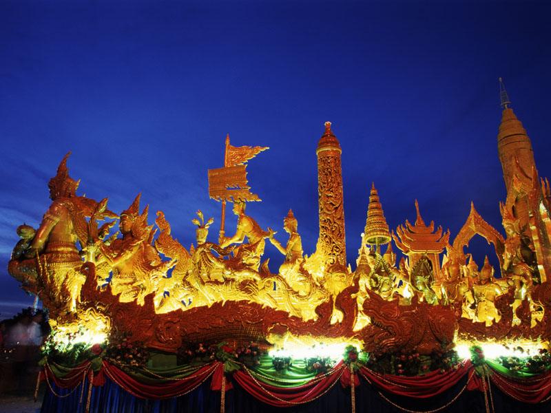 "ฮุ่งเฮืองเมืองธรรม งามล้ำเทียนพรรษา ภูมิปัญญาชาวอุบล" Ubon Ratchathani Candle Festival