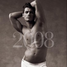the Dolce&Gabbana 2008 calendar featuring David Gandy by Mariano Vivanco