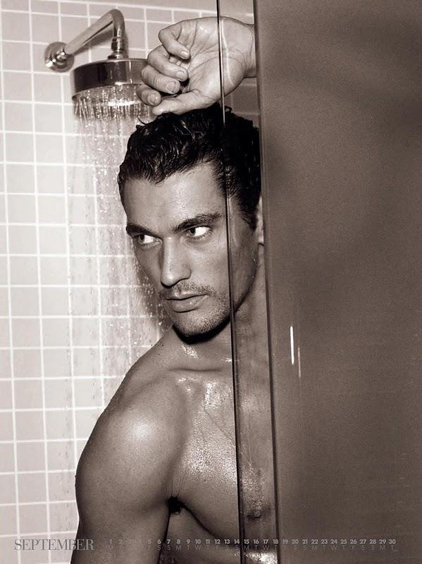 the Dolce&Gabbana 2008 calendar featuring David Gandy by Mariano Vivanco
