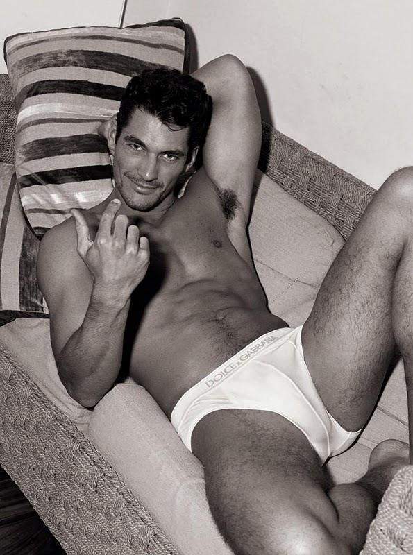 the Dolce&Gabbana 2008 calendar featuring David Gandy by Mariano Vivanco