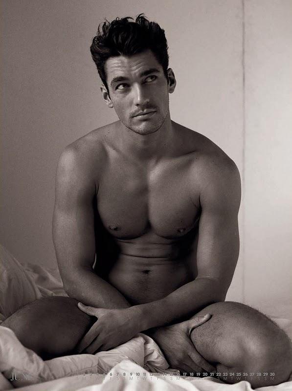 the Dolce&Gabbana 2008 calendar featuring David Gandy by Mariano Vivanco