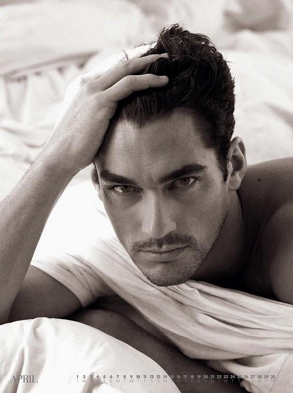 the Dolce&Gabbana 2008 calendar featuring David Gandy by Mariano Vivanco