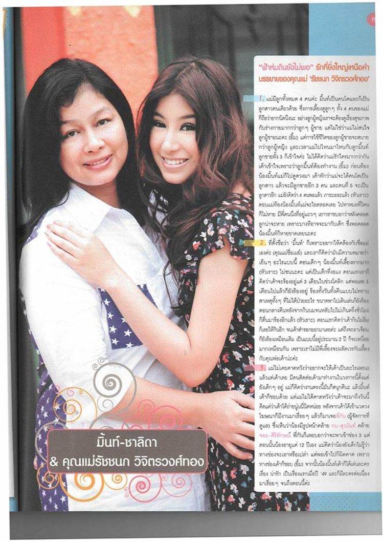 มิ้นต์ ชาลิดา @ SWEETY vol. 1 no. 9 August  2011