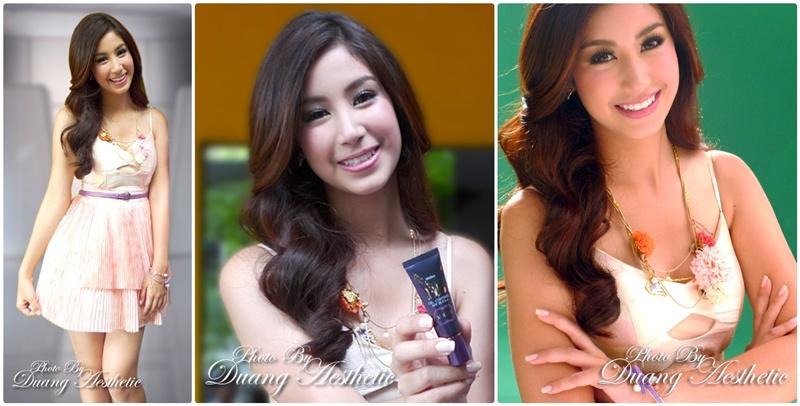 มิ้นต์ ชาลิดา เบื้องหลังถ่ายโฆษณา Mistine BB Mousse