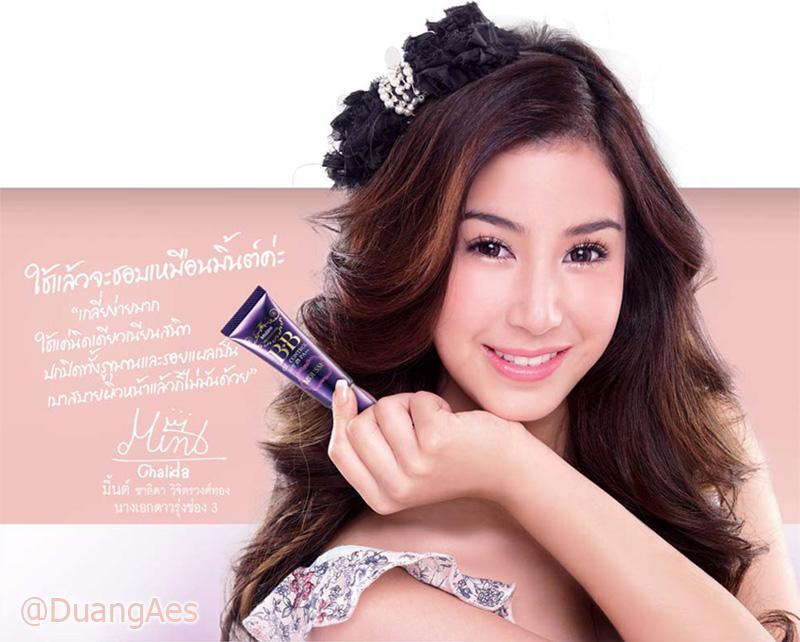มิ้นต์ ชาลิดา เบื้องหลังถ่ายโฆษณา Mistine BB Mousse