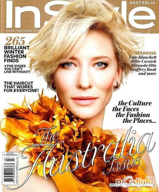 Cate Blanchett @ InStyle Australia July 2011