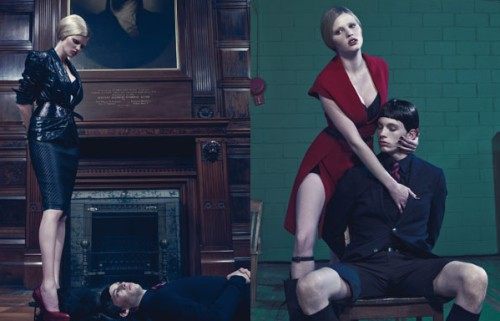 The Steven Klein Academy in W Magazine
