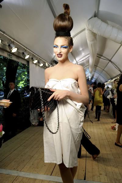 Georgina Stojiljkovic for Christian Dior Haute Couture Fall Winter 2010