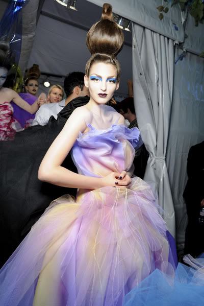 Georgina Stojiljkovic for Christian Dior Haute Couture Fall Winter 2010