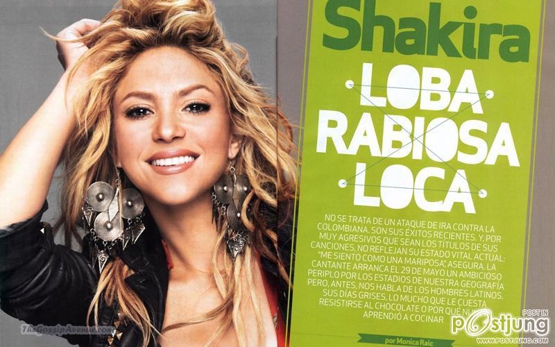 Shakira @ 40 Magazine Spain June 2011