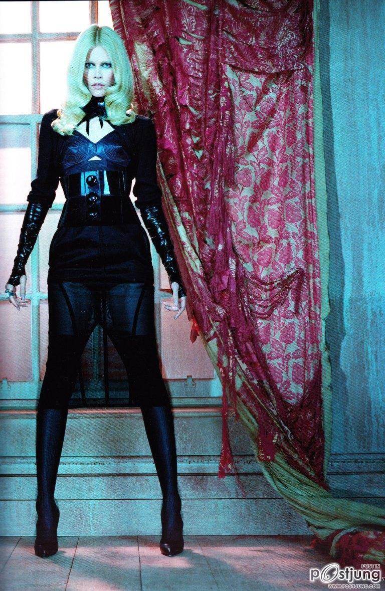 Claudia Schiffer @ Vogue Germany August 2011