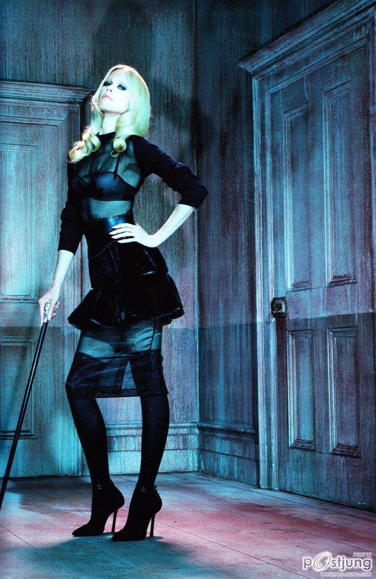 Claudia Schiffer @ Vogue Germany August 2011