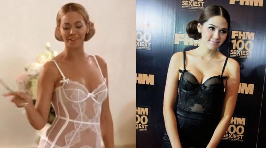 Beyonce VS ชมพู่ อารยา แอบคล้ายกันเลยนะ