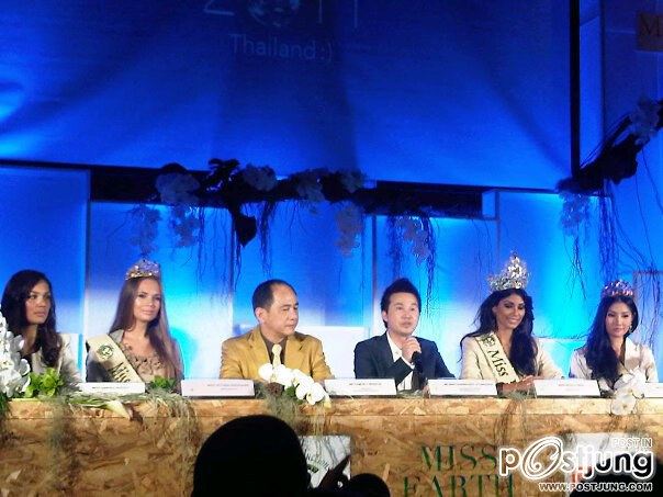 แถลงข่าว MISS EARTH 2011 THAILAND