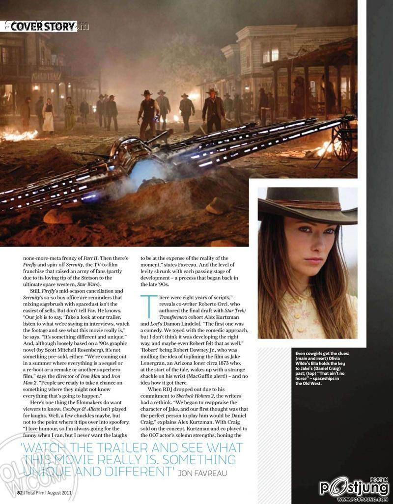 TOTAL FILM MAGAZINE AUGUST 2011