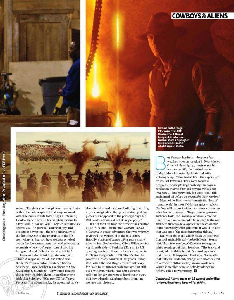 TOTAL FILM MAGAZINE AUGUST 2011