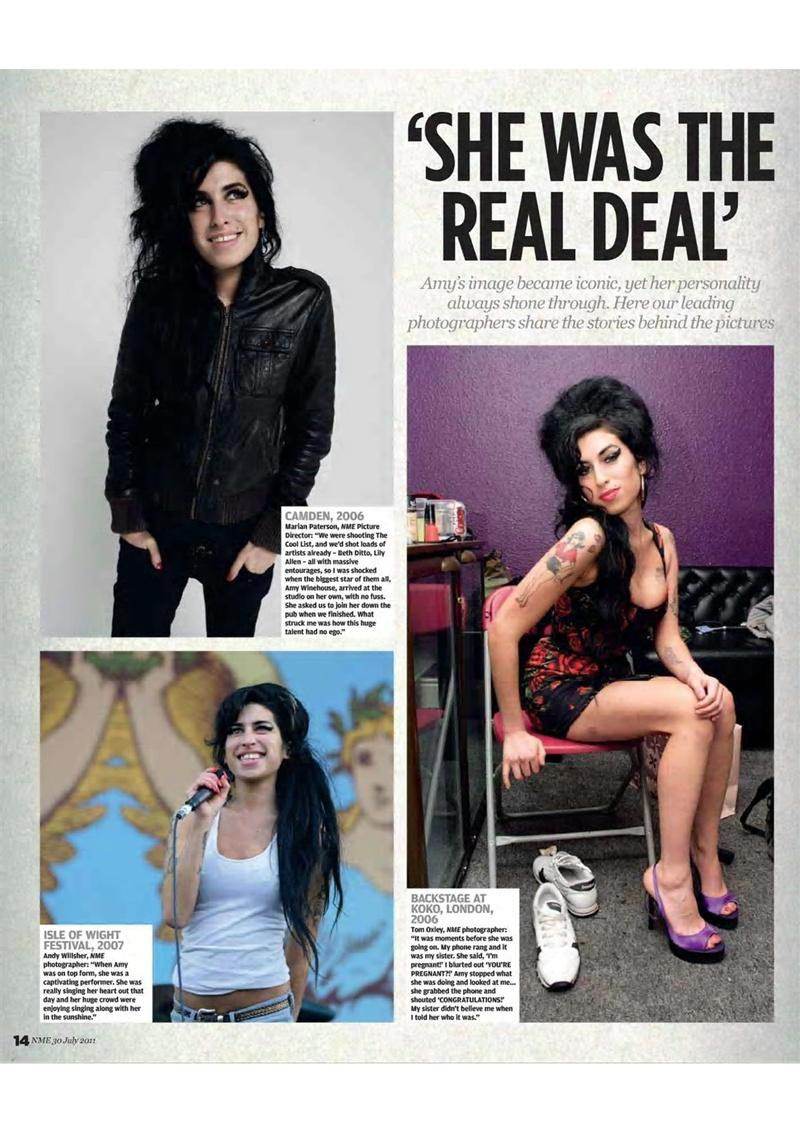 Amy Winehouse @ NME 30 July 2011