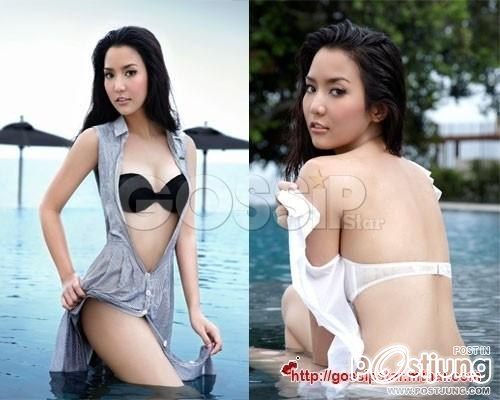 ตัวเปียก นมหก อกทะลัก!! คนดังสุดเซ็กซี่