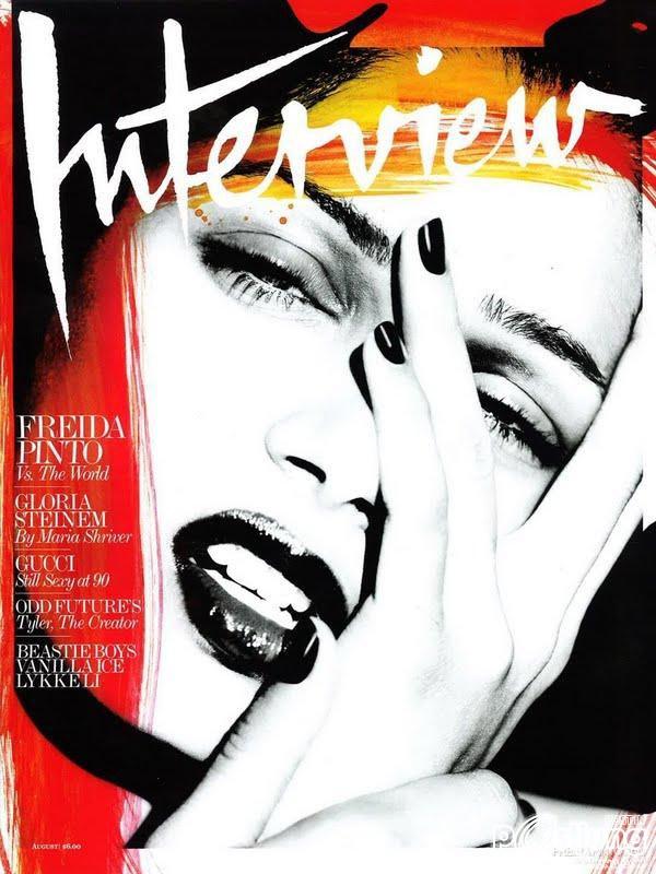 Freida Pinto @ Interview Magazine (US) August 2011