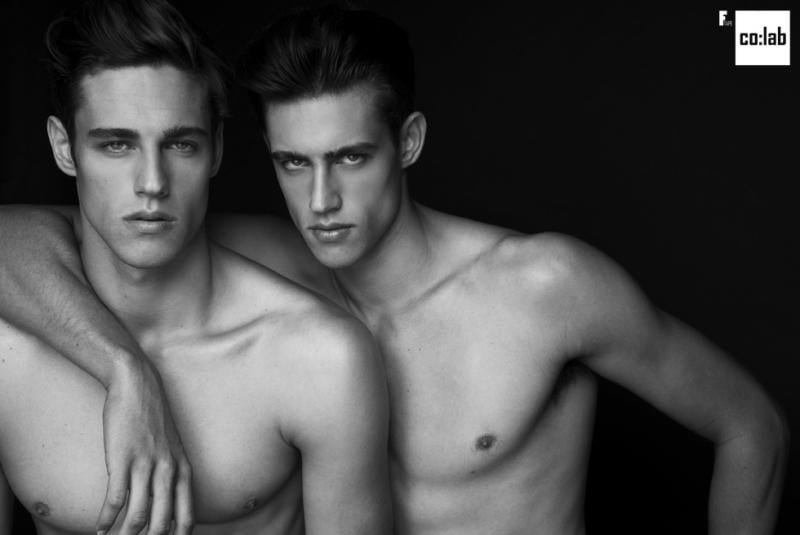 Twins supermodel Jordan and Zac Stenmark