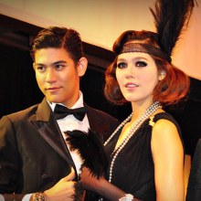 ชมพู่ อารยา และ พอร์ช ศรัณย์ ในงานเปิดตัวนาฬิกา Central International Watch Fair 2011