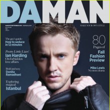 Tom Felton @ Da Man's magazine August/September 2011