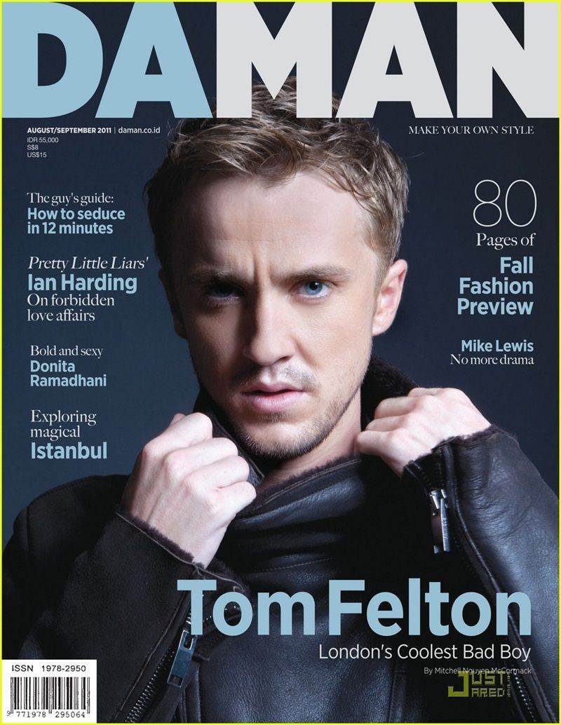 Tom Felton @ Da Man's magazine August/September 2011