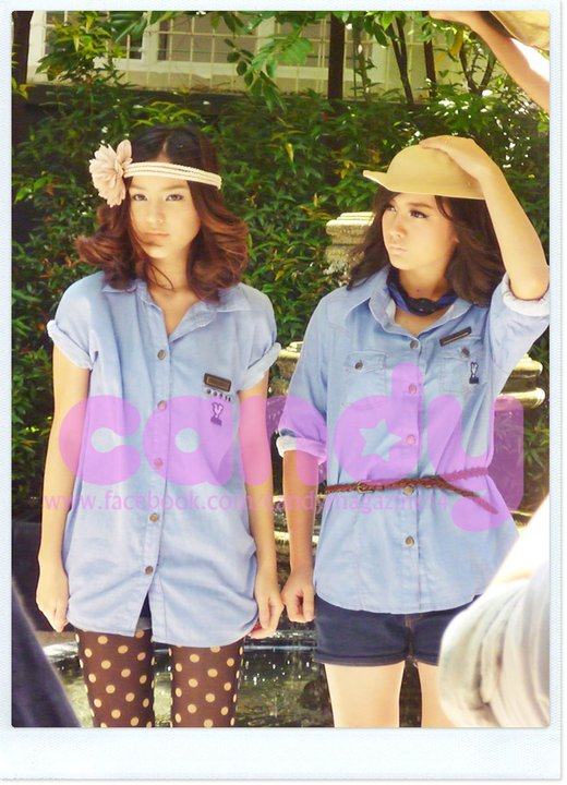 ออม-สุชารัตน์ & จีจี้-จอมขวัญ @ CANDY vol.1 no.79 August 2011