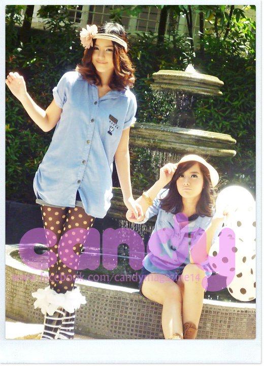 ออม-สุชารัตน์ & จีจี้-จอมขวัญ @ CANDY vol.1 no.79 August 2011