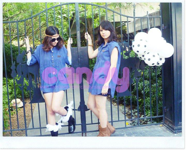 ออม-สุชารัตน์ & จีจี้-จอมขวัญ @ CANDY vol.1 no.79 August 2011
