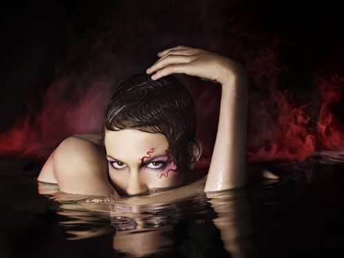 บิวตี้ชอท ดวงตาสื่ออารมณ์ บนผิวน้ำ