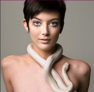 บิวตี้ช็อท กับงู