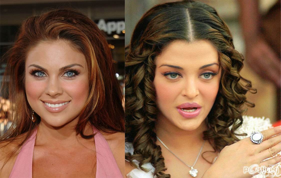 สองสาวงามแดนแขก นัยตาทะลุโลกประชันกัน