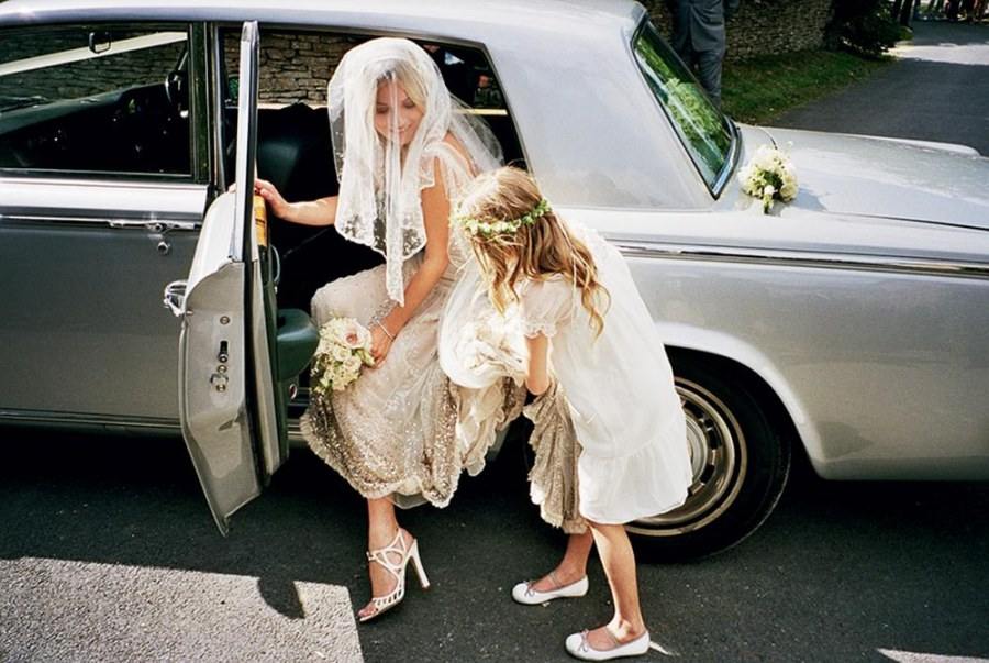 Kate Moss @ Vogue US September 2011 [The Wedding Photos]