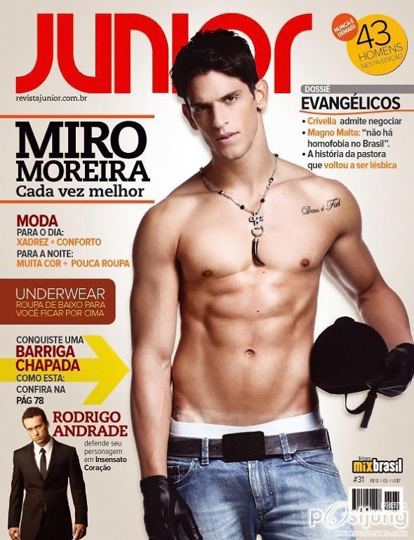 Miro Moreira @ Revista Junior August 2011
