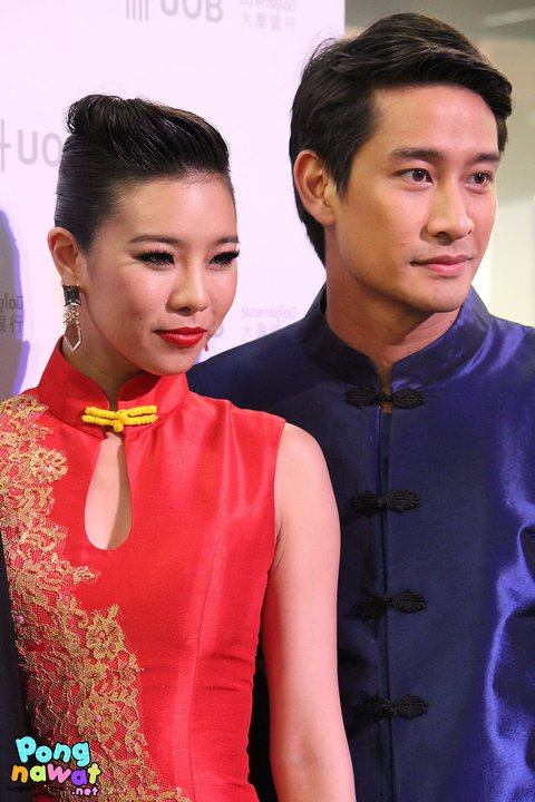 ป้อง-ณวัฒน์ งานเปิดธนาคาร UOB สาขาสามแยก