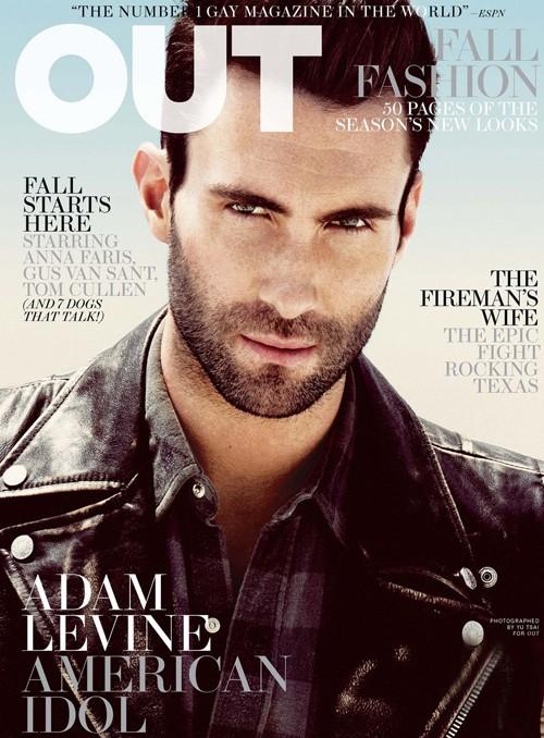 Adam Levine @ Out Magazine September 2011