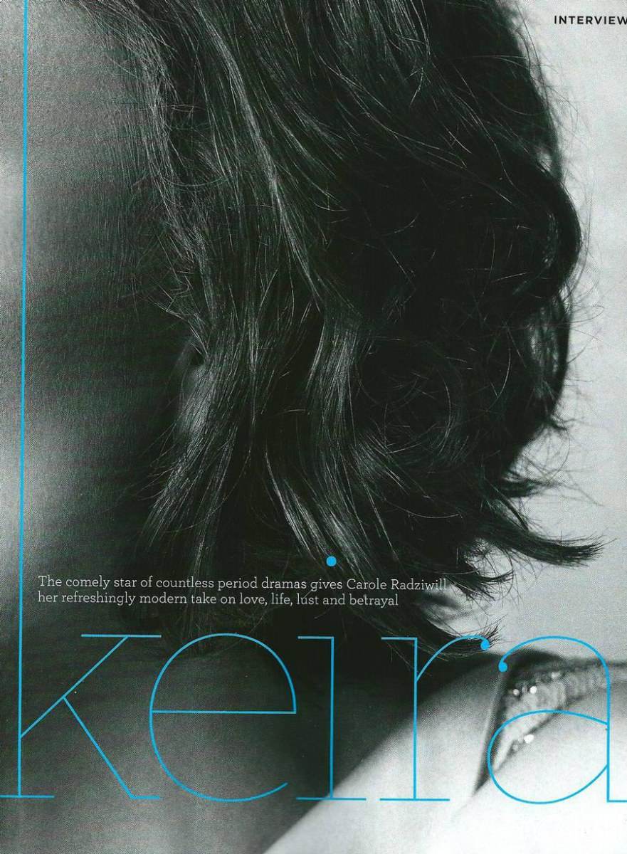 Keira Knightley @ Marie Claire Australia September 2011