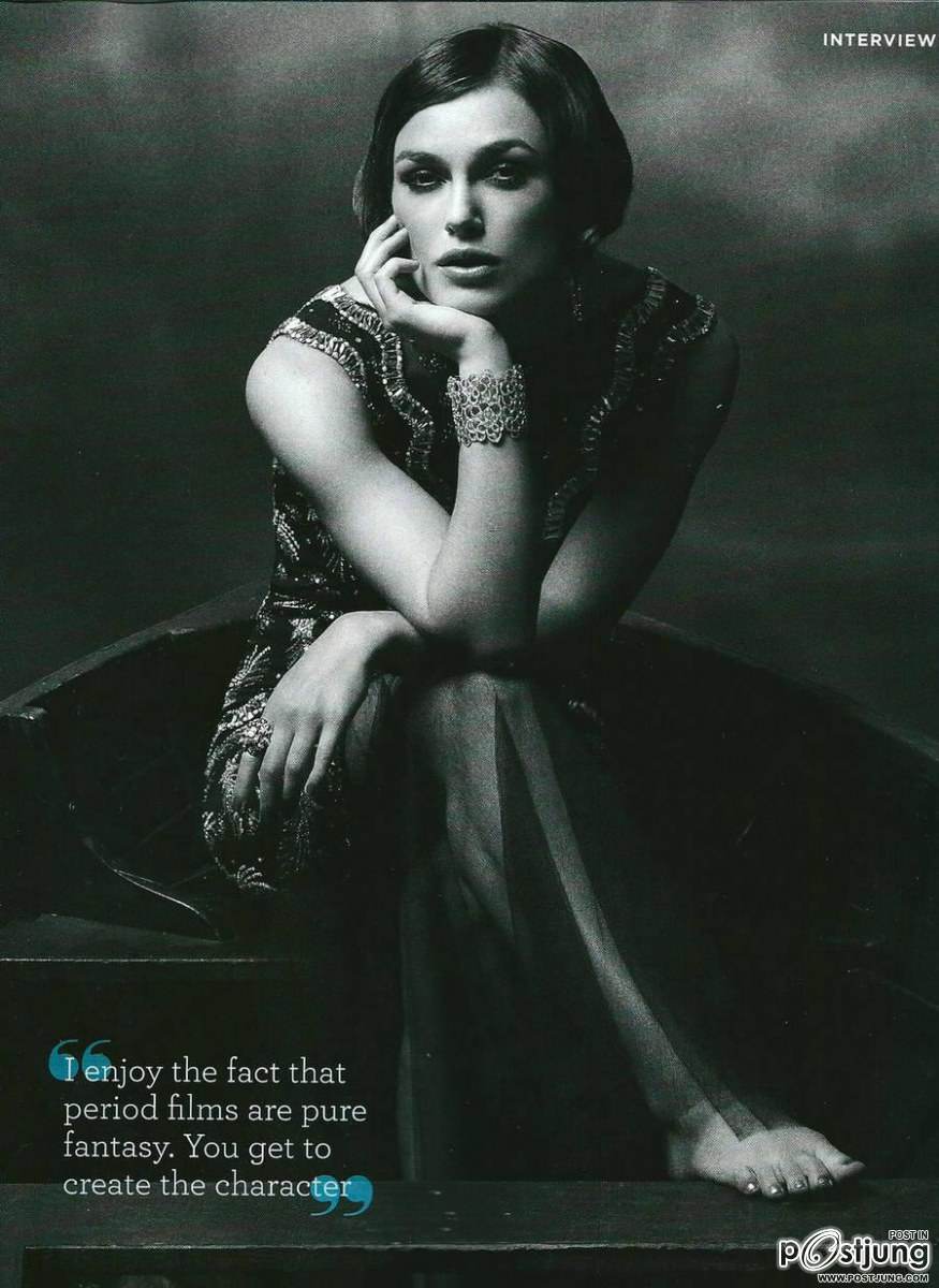 Keira Knightley @ Marie Claire Australia September 2011