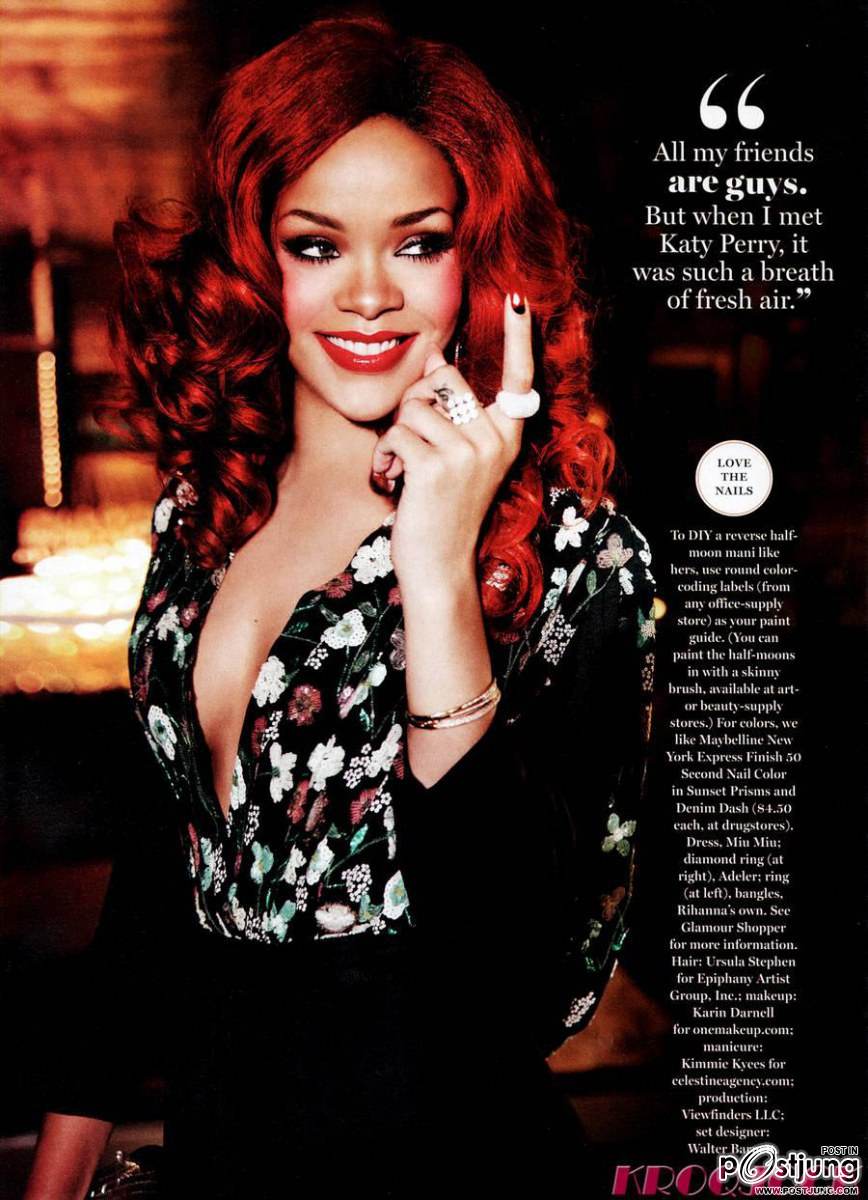 Rihanna @ Glamour US Magazine September 2011