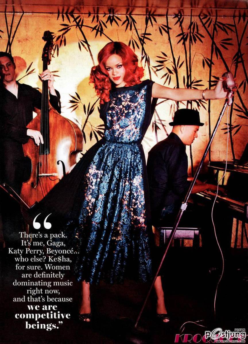 Rihanna @ Glamour US Magazine September 2011