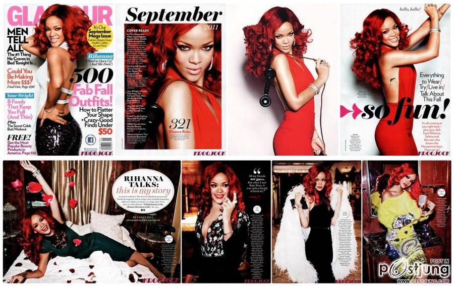 Rihanna @ Glamour US Magazine September 2011