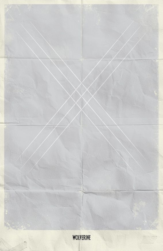 Great Minimalist Posters by Marvel...