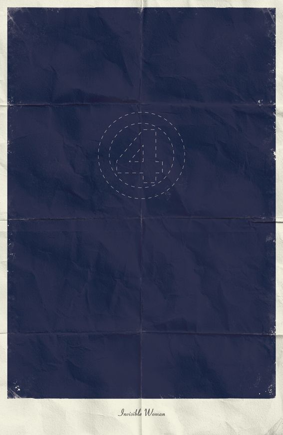 Great Minimalist Posters by Marvel...