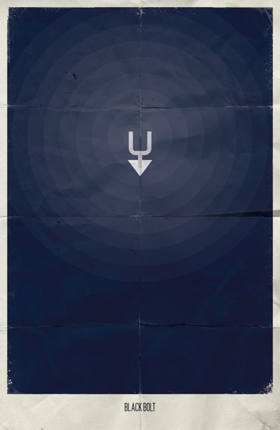 Great Minimalist Posters by Marvel...