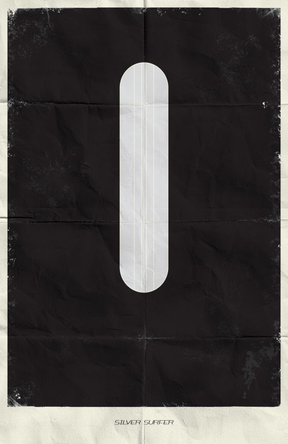 Great Minimalist Posters by Marvel...