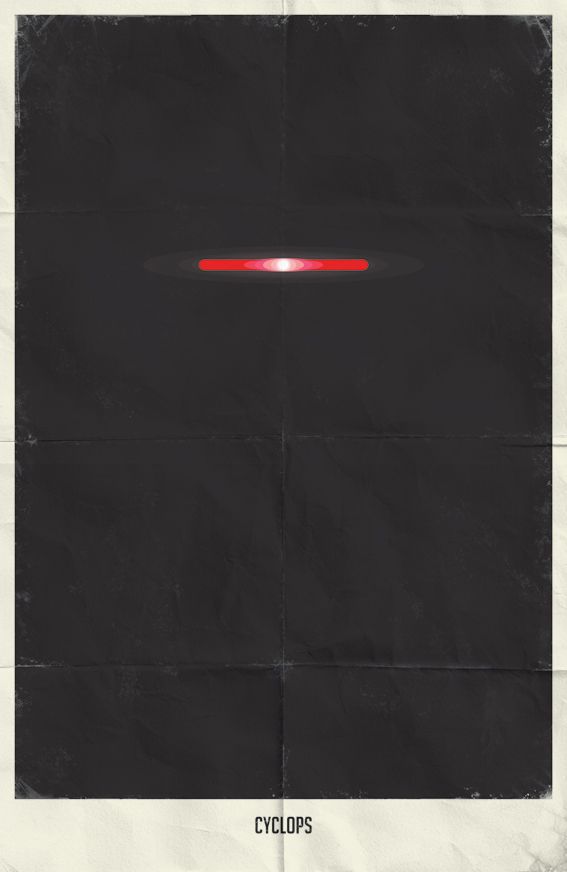 Great Minimalist Posters by Marvel...