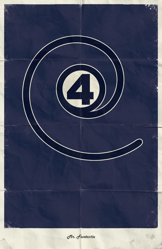 Great Minimalist Posters by Marvel...