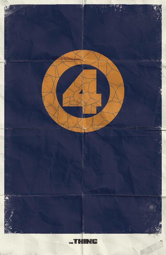 Great Minimalist Posters by Marvel...