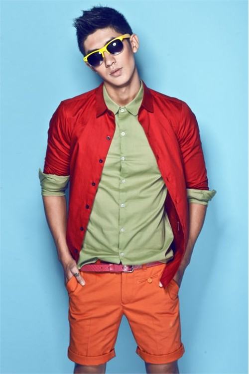 Cao Lâm Viên -Fasion Set : Color-block style of the gentleman s/s 2011